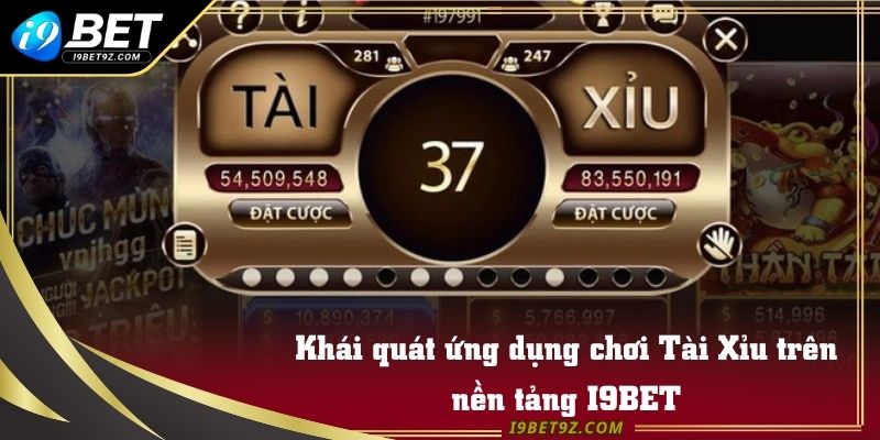 Khái quát ứng dụng chơi Tài Xỉu trên nền tảng I9BET