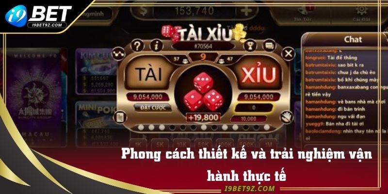Phong cách thiết kế và trải nghiệm vận hành thực tế